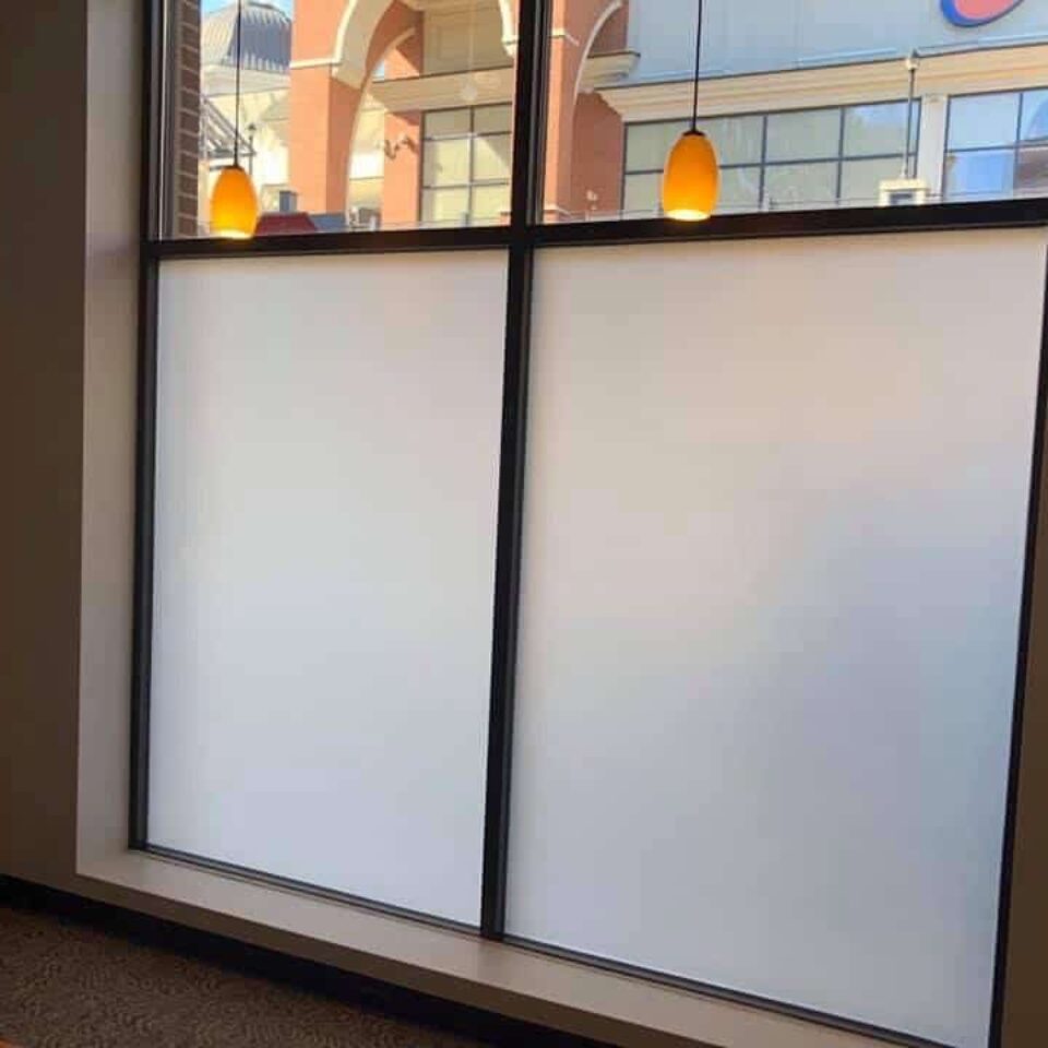 Tint and Details Frosted Window Film